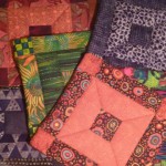 QUILTED POT-HOLDERS QUILTED POT-HOLDERS